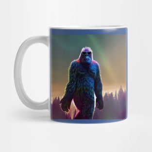 Dope Sasquatch in Nature Mug